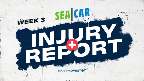 Seahawks Week 3 injury report: 2 players ruled OUT
