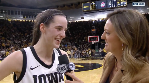 Hoops fans loved how Caitlin Clark was more concerned with her team's play than her all-time scoring record