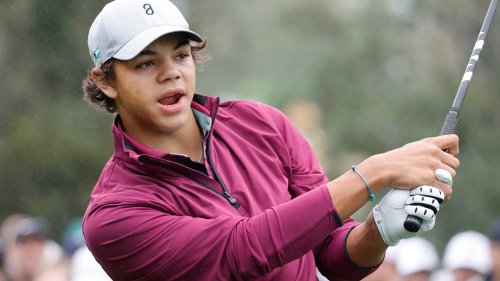 Charlie Woods, Tiger's son, faces unrealistic expectations to succeed at golf