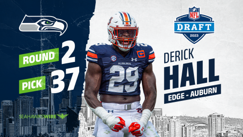 Derick Hall Selected 37th Overall By Seattle Seahawks | Flipboard