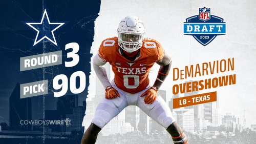 Dallas Cowboys Select Texas LB DeMarvion Overshown In Third Round Of ...