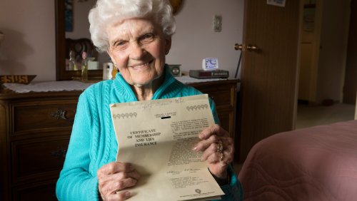 Woman, nearing 98, outliving life insurance to cover her burial
