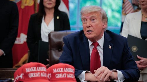 Trump's online store begins selling 'Trump 2028' hats as he keeps floating a third term