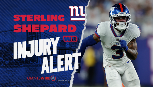 Giants Sterling Shepard Suffers Season ending Torn ACL On Final 