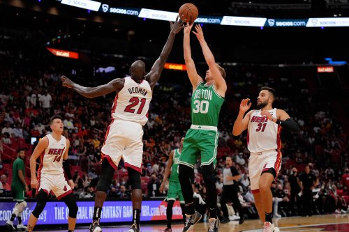 Report: Boston Celtics re-sign forward Sam Hauser to three-year, $6 million deal