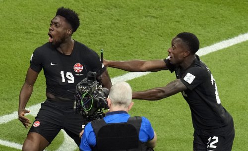 Canada falls to Croatia, but Alphonso Davies still delivers iconic moment