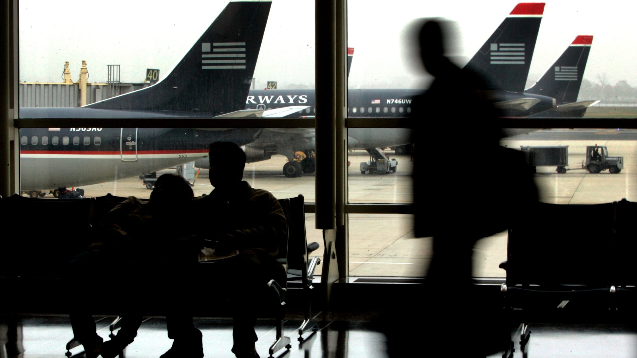 Airport 'divorce' helps couples travel together better