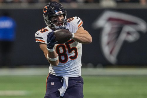 Cole Kmet player props odds, tips and betting trends for Week 12 | Bears vs. Jets