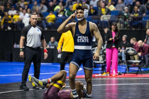 NCAA wrestling championship photos: Penn State nearing another national ...