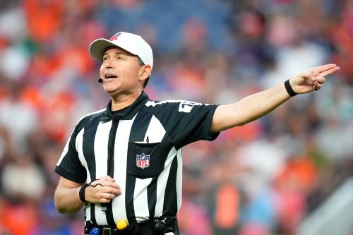 Referee Brad Allen embarrassed the NFL on Sunday night, and nothing will be done about it