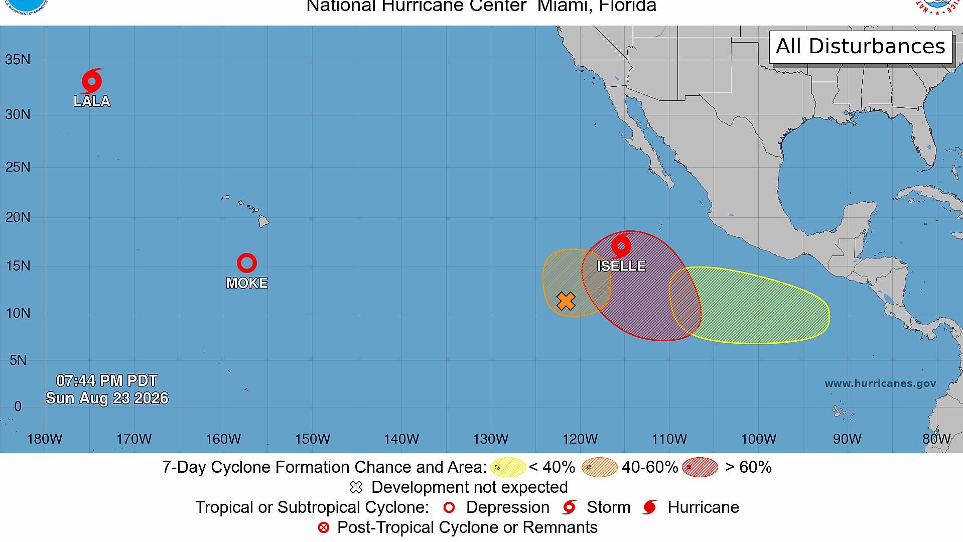 Hurricane forecasters track 9 systems across Atlantic, Pacific
