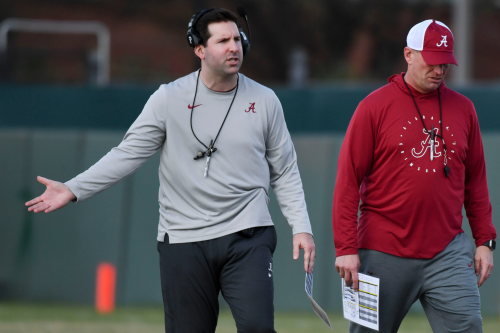 Quotes: Top comments from new Alabama OC Nick Sheridan following third practice of spring