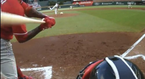 Umpire cam shows how impossible it is to hit a Spencer Strider fastball