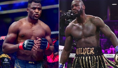 UFC's Tom Aspinall likes Francis Ngannou's chances against Deontay Wilder in boxing