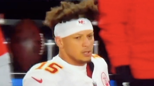 Patrick Mahomes furiously slammed his helmet on the sidelines after a crucial Chiefs missed FG