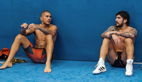 Photos: Dillon Danis trains with ex-UFC champ Alex Pereira for Logan Paul boxing match