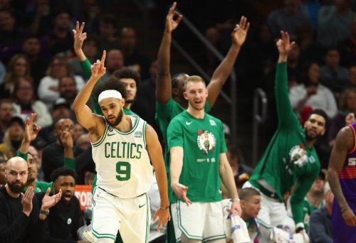 'None of this means anything if we don't hang a banner,' says Celtics' Jayson Tatum of Suns blowout