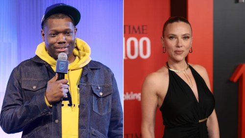 Michael Che apologizes to Scarlett Johansson for crude 'SNL' joke swap