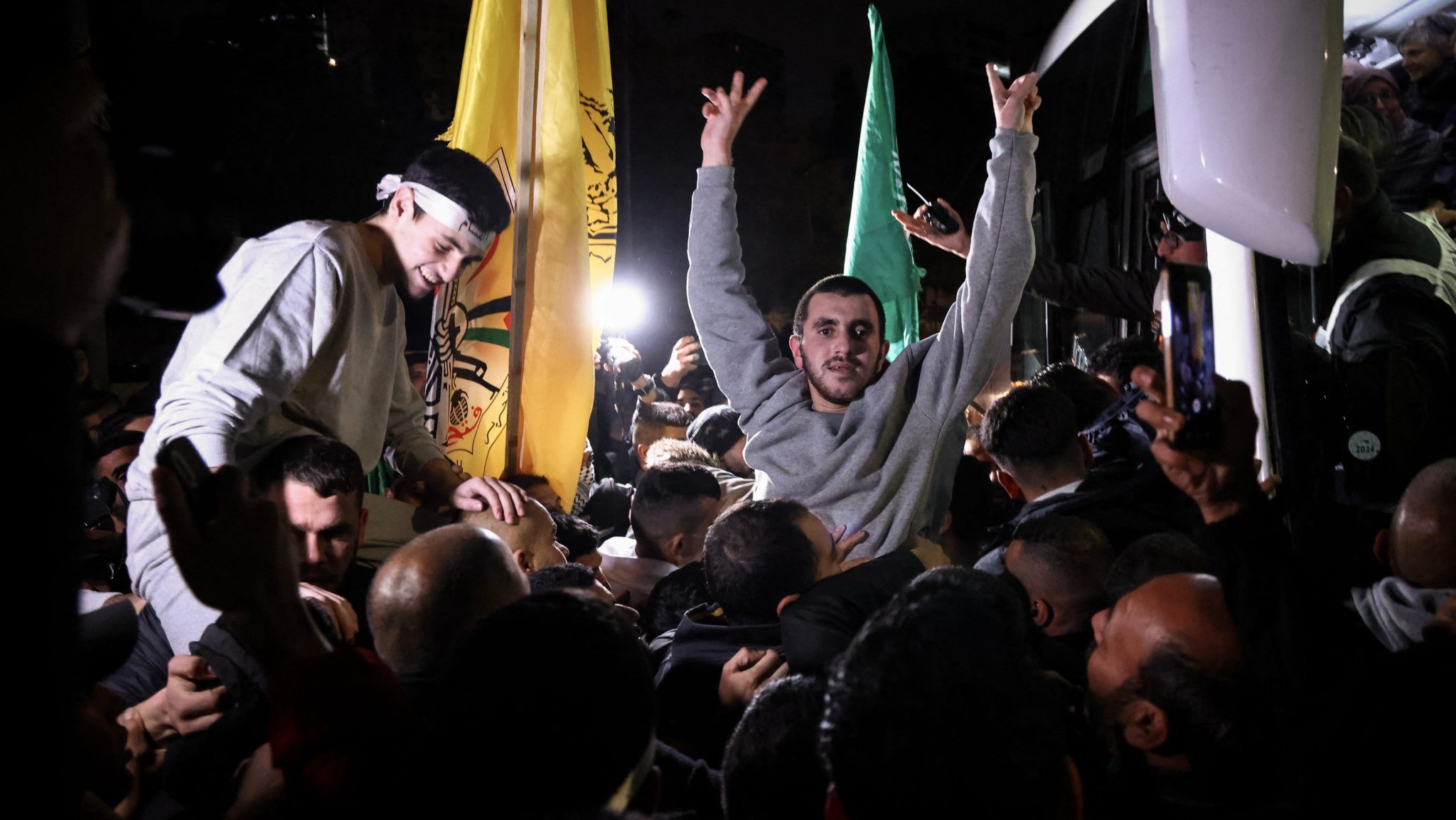 12 more hostages held by Hamas are freed in Gaza, Israel says: Updates