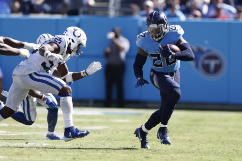 Where Titans' Derrick Henry ranks in rushing yards since 2017