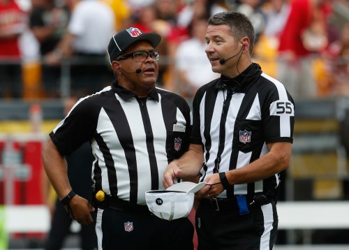 Referee Alex Kemp's weird holding call on Sauce Gardner may have cost the Jets a win