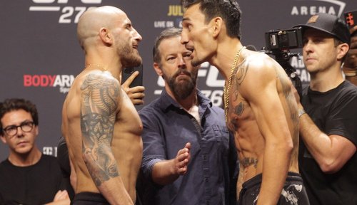 Photos: UFC 276 ceremonial weigh-ins and faceoffs