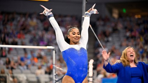 NCAA gymnastics championships results: Jordan Chiles, UCLA advance to final