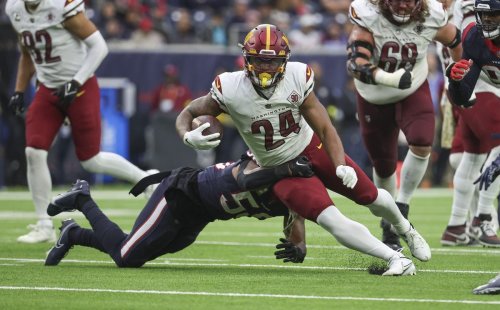 Antonio Gibson Player Props Odds, Tips And Betting Trends For Week 12 ...