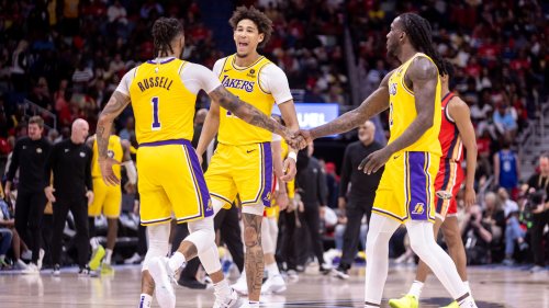 Lakers lock up No. 7 seed with play-in tournament win over Pelicans, setting up rematch with Nuggets