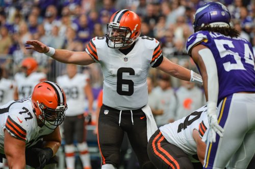 The Vikings should put in a claim for Baker Mayfield