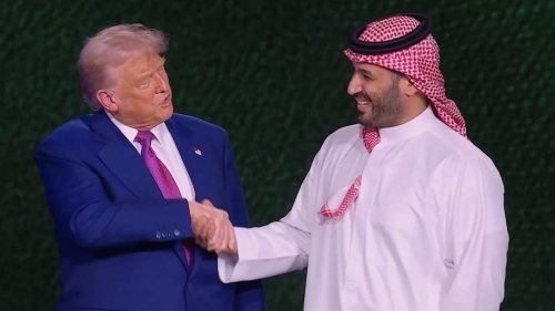 Trump ends Saudi Arabia visit with familiar tune playing, here's why it's turning heads