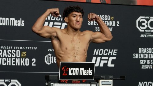 UFC prospect Raul Rosas Jr. says featherweight move inevitable: 'My days are numbered at 135 pounds'