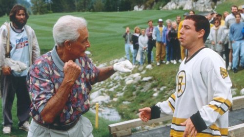 Remembering Bob Barker's legendary golf/fight scene in 'Happy Gilmore ...