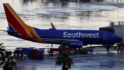 Southwest Airlines jet almost takes off from taxiway