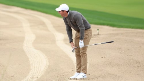 Two LIV members tied for lead in Dubai, Rory McIlroy went nuts to finish first round and play will now conclude Monday due to weather delays