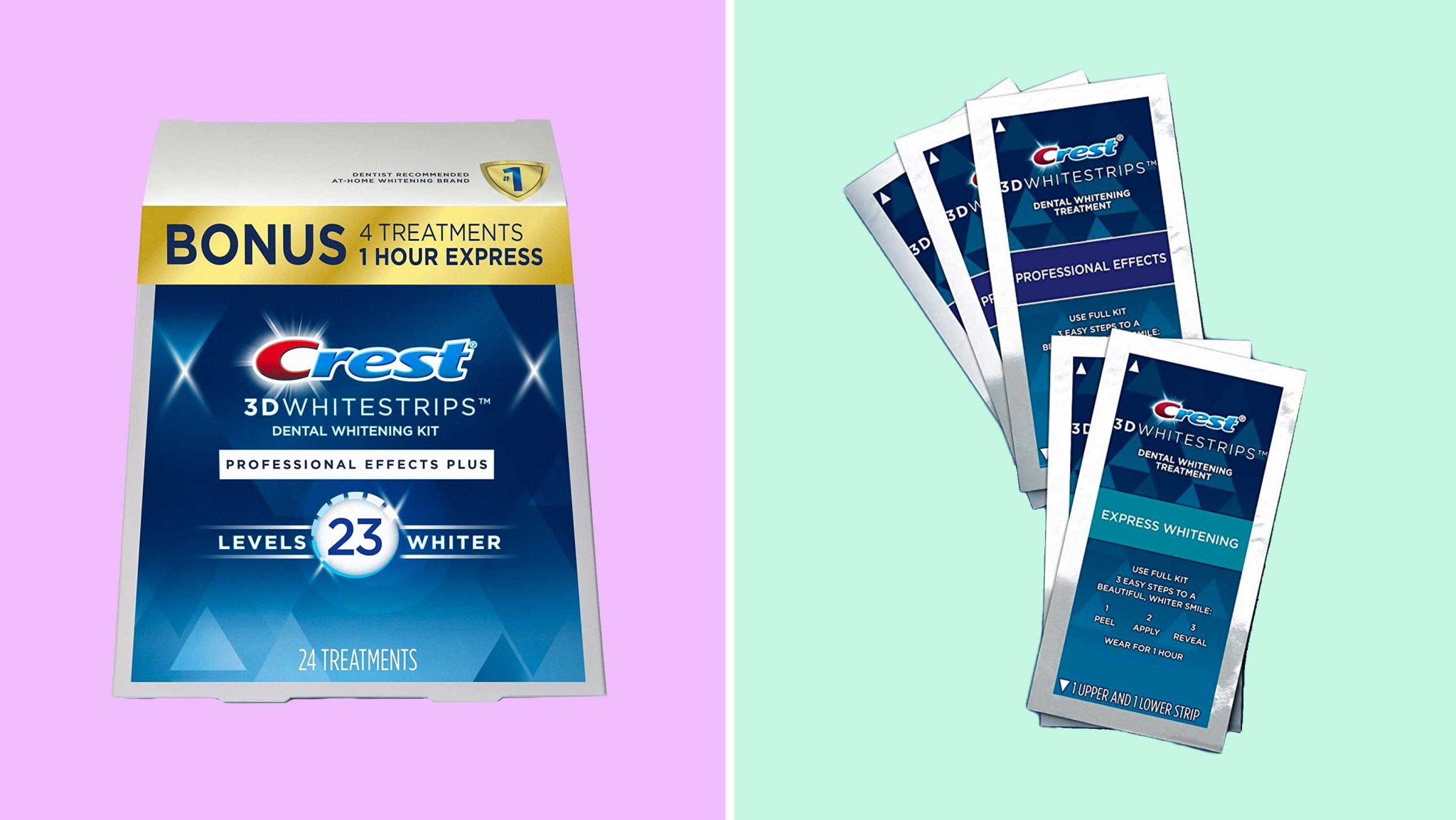 Crest 3D Whitestrips are less than $35 at Amazon this week