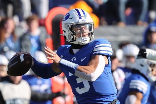 Vikings 2023 NFL draft scouting report: BYU QB Jaren Hall | Flipboard