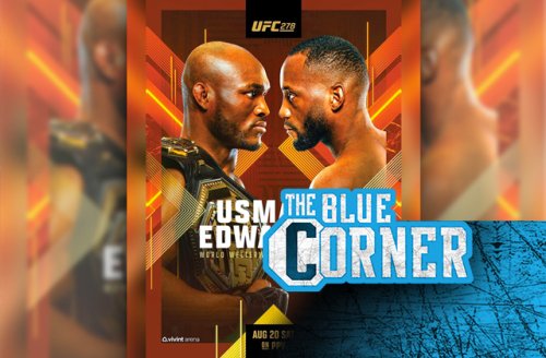 UFC 278 official poster: Kamaru Usman, Leon Edwards stare down their rematch