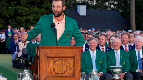 How did Scottie Scheffler wind up celebrating Masters win at a Dallas dive bar? Allow him to explain