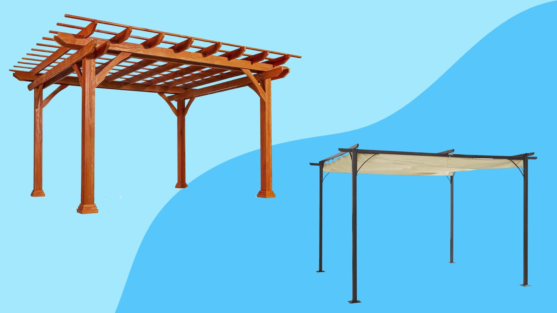 5 of the best pergola kits we could find if you want an easy DIY project