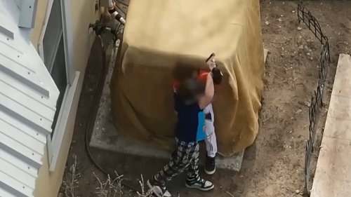 Chilling video shows 2 young brothers handling gun before one of them pulls the trigger