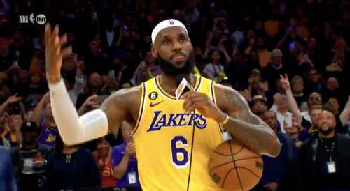 LeBron James shockingly dropped an uncensored f-bomb after setting the NBA's scoring record