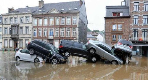 Floods cover Belgium and the Netherlands-more than 20 people were killed (video)