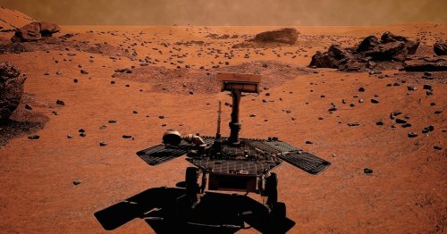Un rover de la NASA découvre un déchet humain sur Mars