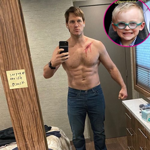 Chris Pratt, Anna Faris’ Son Jack Steals Spotlight From Dad’s Shirtless ...