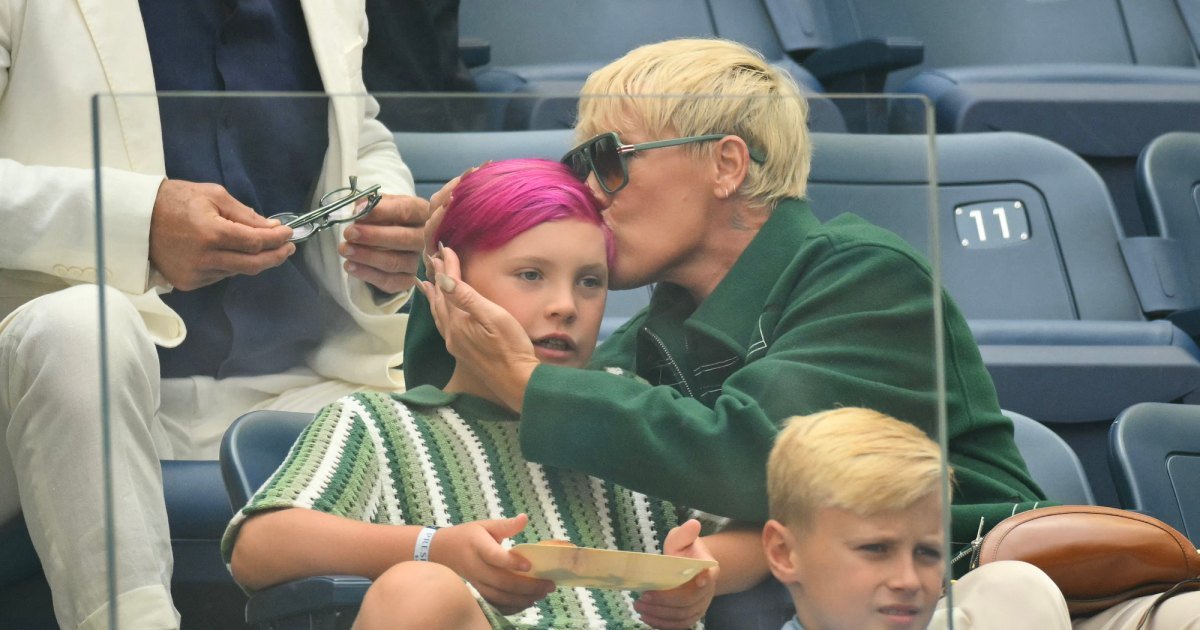 Pink’s Son Jameson, 9, Shows Off Bright Pink Hair During Rare Outing at 2026 US Open
