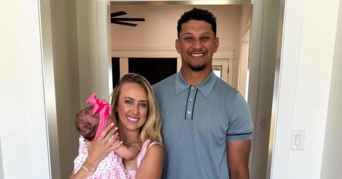 Patrick and Brittany Mahomes Share New Glimpse of Golden With Rare Pic in Celebration of Easter