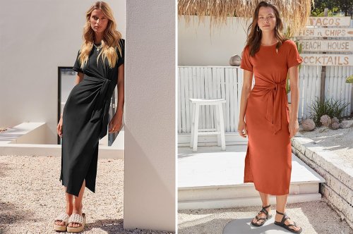 This ‘Universally-Flattering’ Dress ‘Totally Hides’ the Midsection — I Need It ASAP
