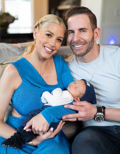 Tarek El Moussa and Heather Rae Young’s Son Tristan’s Baby Album