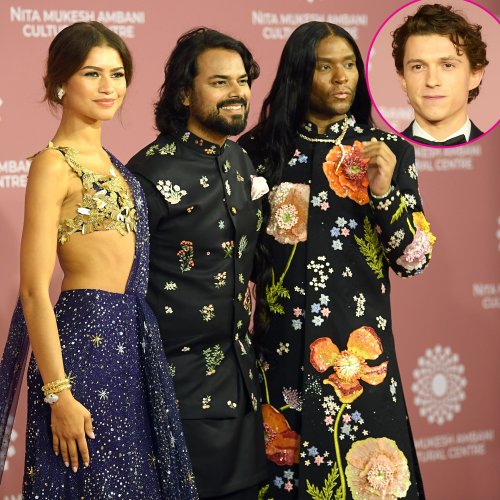 Zendaya Reunites With Law Roach On Red Carpet While Boyfriend Tom ...